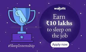 Wakefit's Sleeping Internship|