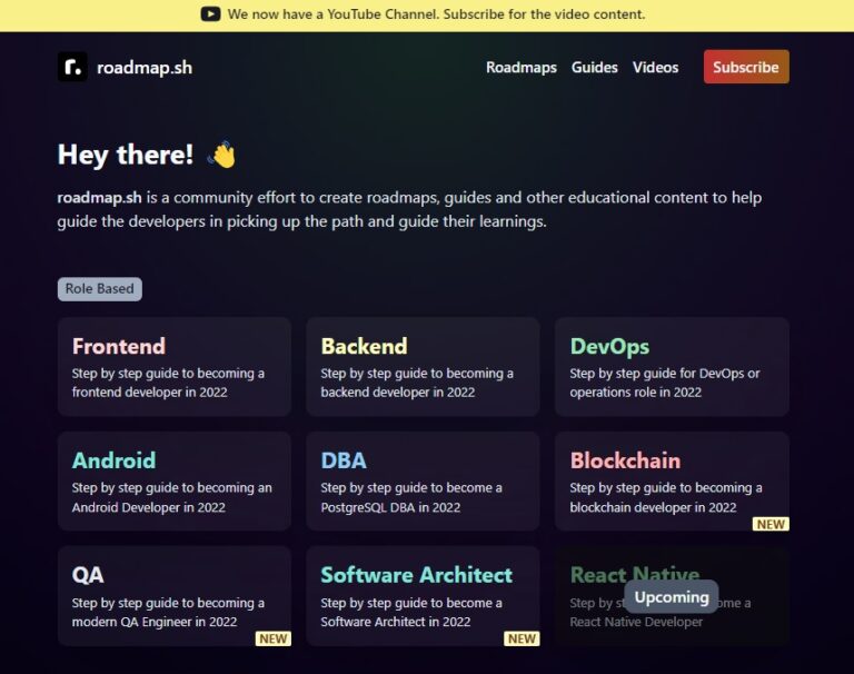 Roadmap.sh: The Complete Guide