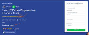 Free python course in hindi